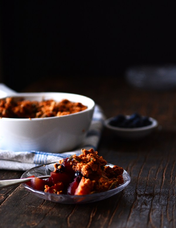 Apple Blueberry Crumble 3