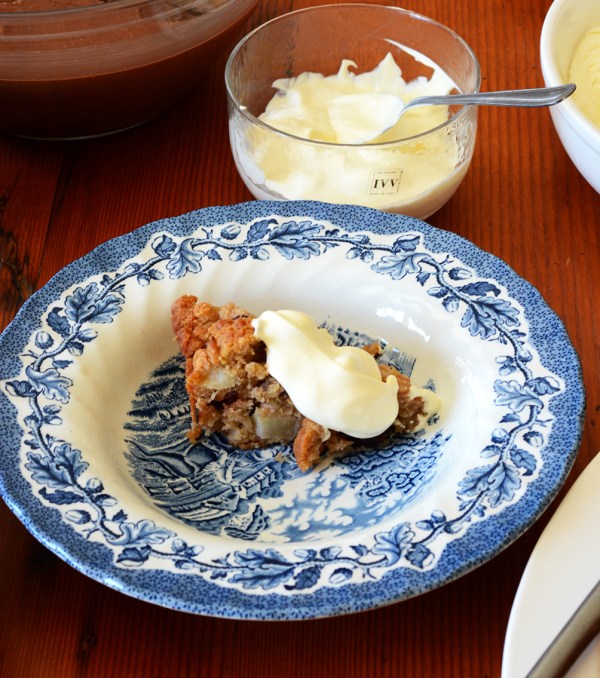 Olive oil Pear cake 3