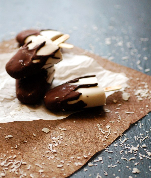 Bounty bar popsicles 1