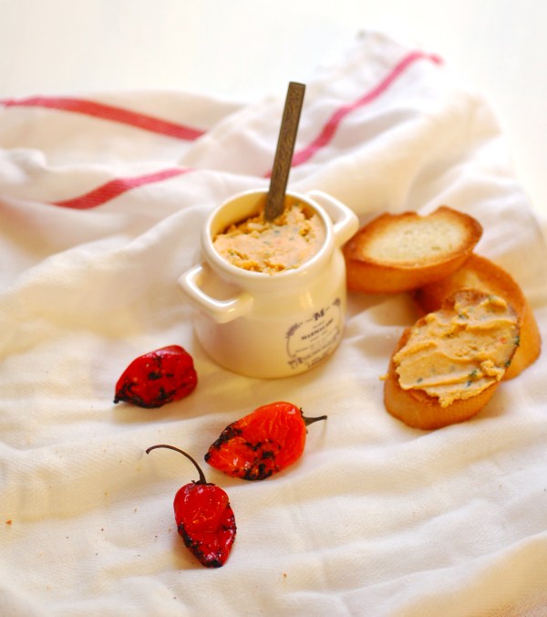 Ricotta Sweet potato crostini 4