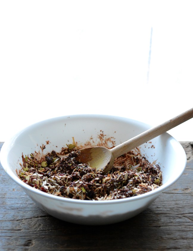 Choc Cranberry Pistachio Granola 6