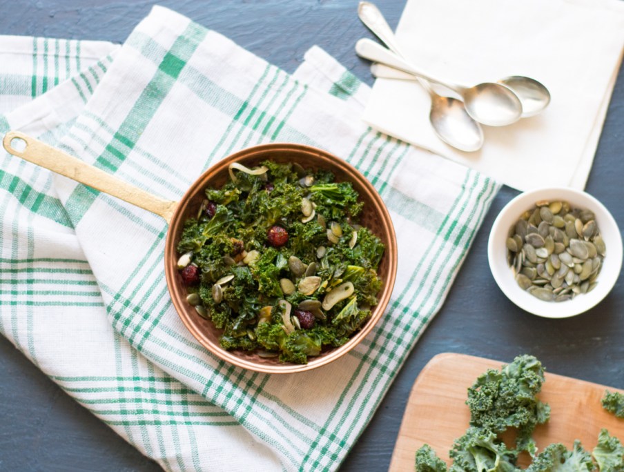 Kale Cranberry Toss (2 of 3)